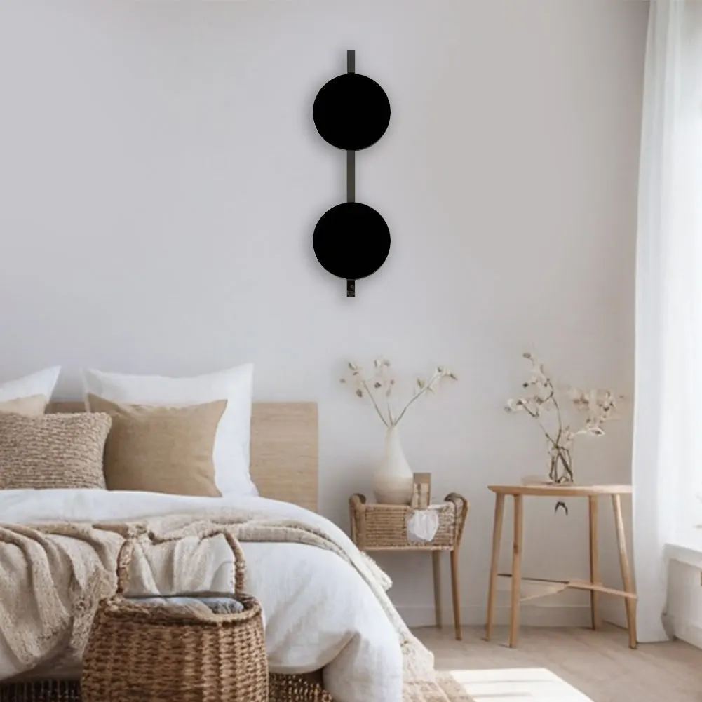 

Corrugated LED Wall Lamp Modern Porch Atmosphere Wall Sconces Creative Rotatable Wall Lights Bedroom Corridor Stair Simple Decor