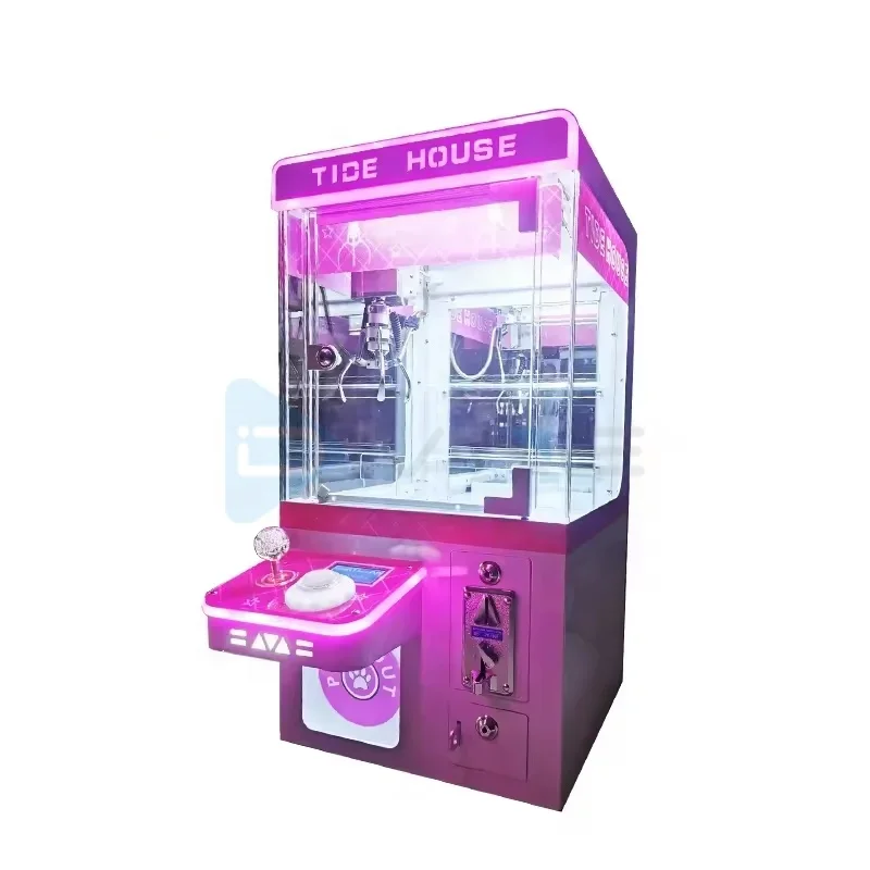 

Amusement Coin Operated Tide House Claw Crane Machine Arcade Game Claw Plush Toys Prize Vending Machine