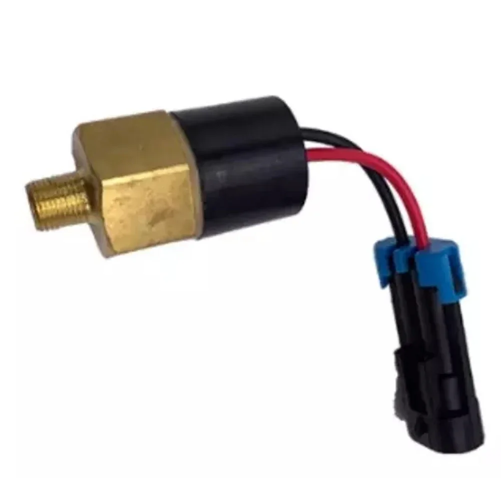 ​1Pcs CAR Oil Pressure Switch Sensor Fit Excavator For Bobcat Engine Parts OEM Number 6657389/6676053 Black Brass Machine