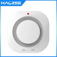 Tuya Smart Zigbee/Wifi Smoke Detector Smart Fire Fire Protection Home Security Alarm Sound Light Alarm APP Control