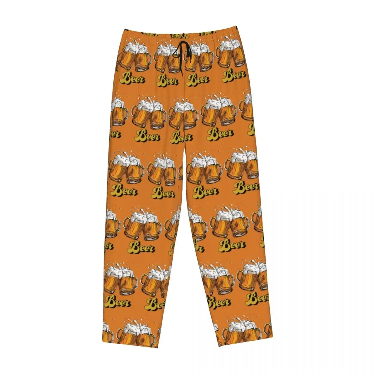 

Custom Beer Women Pajama Pants Lounge Sleep Sleepwear Bottoms with Pockets