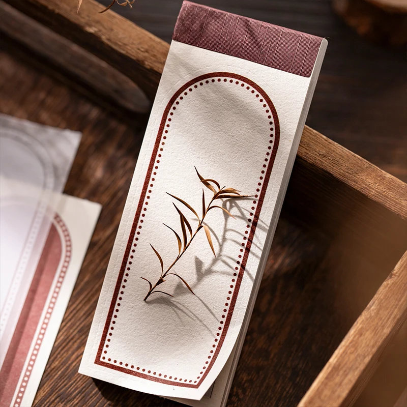 

Journal GO 40pcs Pocket Frame Vintage Boarder Stickers for Tag Scrapbooking Retro Collage Junk Journal diy Memo Pad Materials