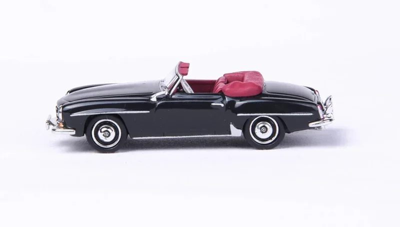 1:87 Quality Simulation Scale For Benz 190 SL Top Down Classical Retro Cars Model Vehicle Toys Collection