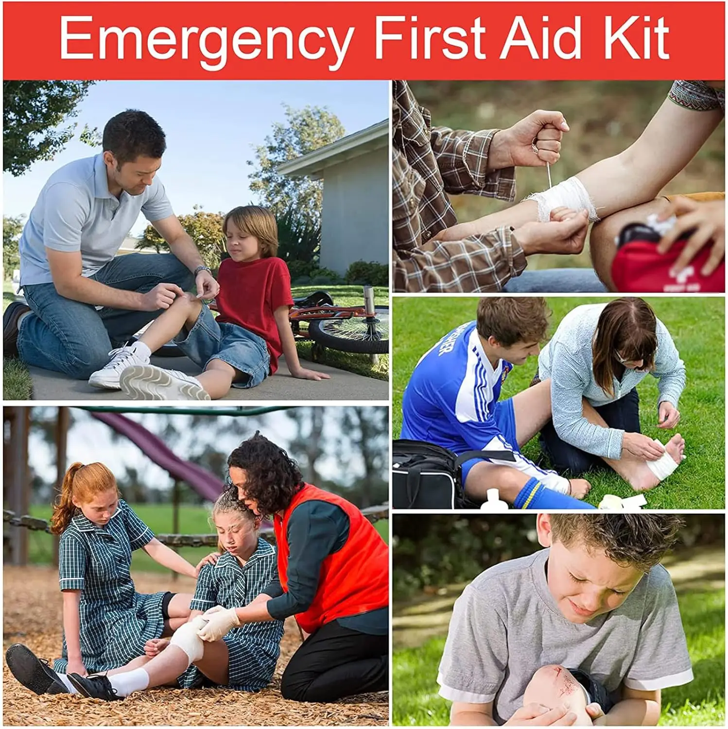 Mini 133pcs Ultimate Portable First Aid Kit - Perfect for Outdoor Enthusiasts and Travelers, Essential for Emergency Situations