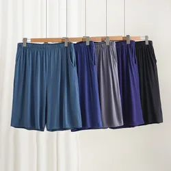 Pantalones cortos de pijama de algodón para hombre, ropa de dormir cómoda, fina, informal, deportiva, verano, 2024