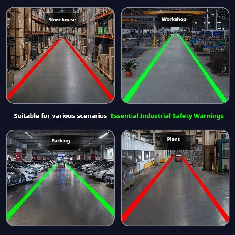 30W Industrial Green Red Blue Line Laser Lamp Straight Line Positioning & Warning Light For Factory Workshop Identification