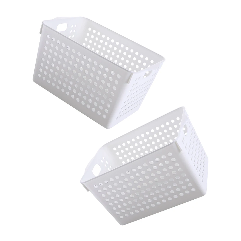 

2pcs Snack File Storage Box Safe Living Room Bedroom Organizer Desktop Baskets Home Supplies Toy Files Folder Holder