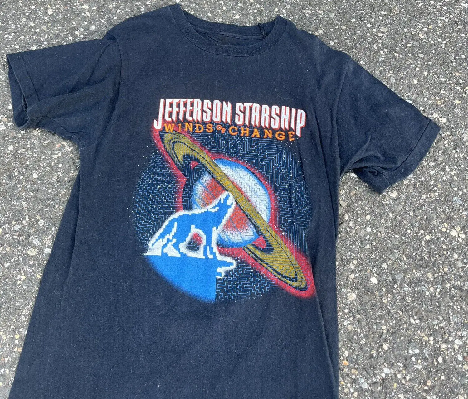 Jefferson Starship Winds of Change Tour Shirt Black Unisex S-5XL RE058