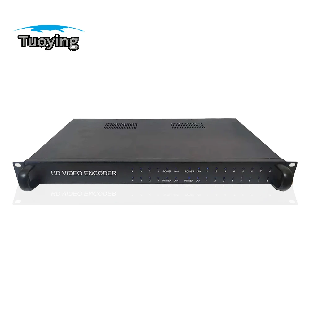 24 Channel H265 H264 Encoder 4-channel 4k (3840x2160p) + 20-channel 1920x1080p Hdmi To Ip Ip Video Encoder