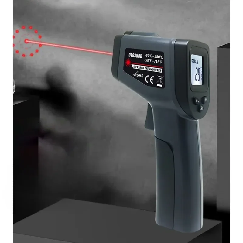 

Digital Infrared Thermometer-50~550 Laser Non-Contact Pizza BBQ Grill HVAC Engine Industry IR Thermometer Gun