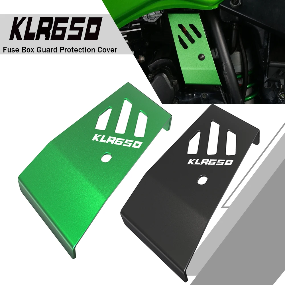 Fit For Kawasaki KLR650 2008- 2018 2009 2010 2011 2014 2015 2016 2017 KLR 650 Motorcycle Accessories Fuse Box Guard Protection