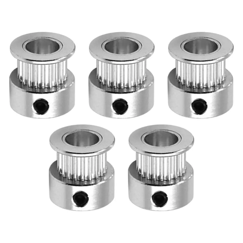 Synchronized Wheel Set Ten Pieces Designed to Fit a Standard 6mm Belt Width Perfectly Crafted from High Grade Aluminum Alloy