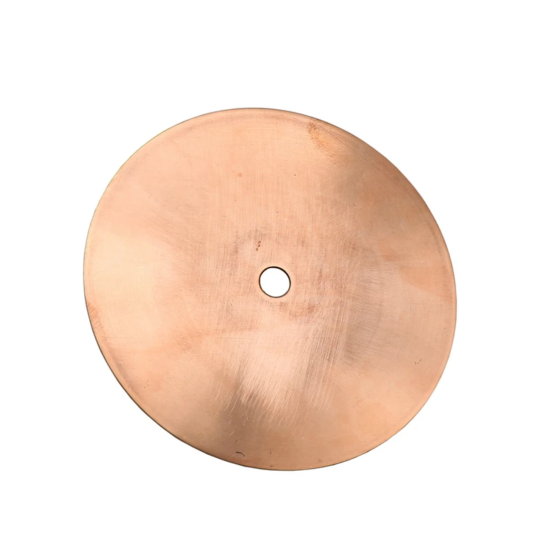 Disque de polissage en cuivre pour pierres précieuses, disque de polissage final, disques de meulage pour pierres précieuses, diamètre du trou de 150mm, 12.7mm