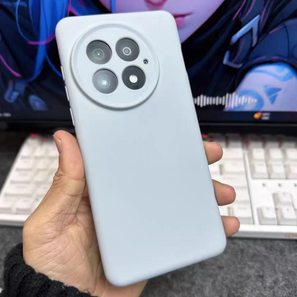 Luxury Soft Silicone For Magsafe Magnetic Phone Case For OnePlus 1+ 15 13 12 Ace 6 5 Pro Matte Wireless Charge Shockproof Cover