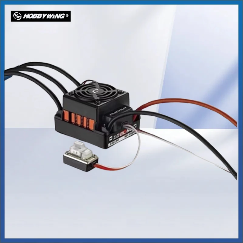 

HOBBYWING QuicRun WP10BL60A WP8BL150 3-6S Водонепроницаемый бесщеточный бессенсорный регулятор скорости ESC для 1/8/10 грузовиков Monster Truck