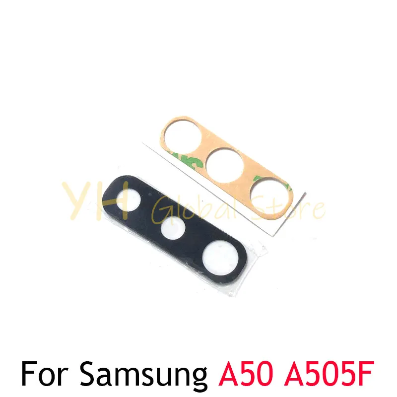 

For Samsung Galaxy A50 A505F A70 A705F A80 A805F A90 A908B Back Rear Camera Lens Glass Cover With Adhesive Sticker Repair Parts