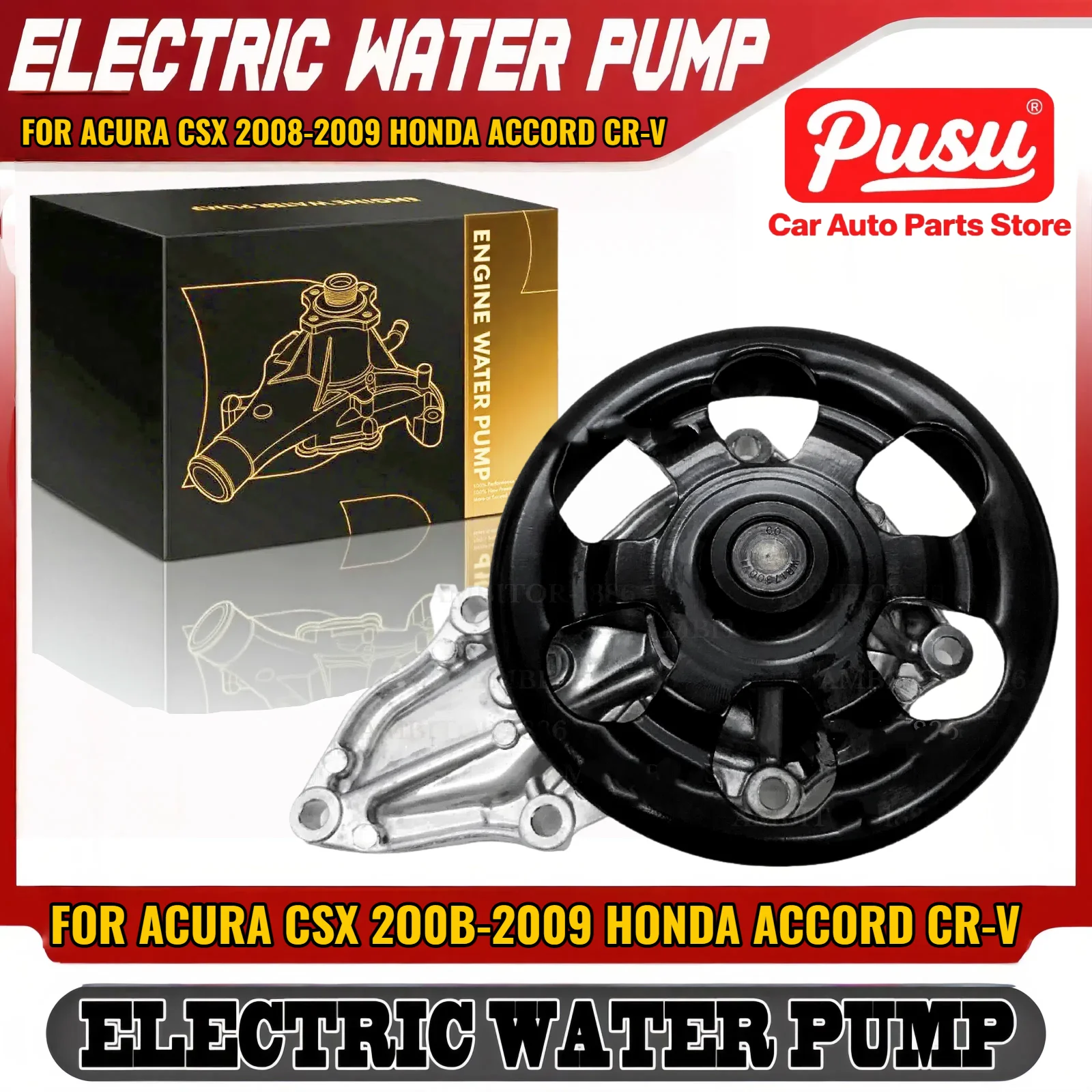 

Fit Acura CSX 2008-2009 Honda Accord 2003-2007 CR-V Element Engine Water Pump AW9461, 19200RAD003, 19200RAAA01, 19200RBB113