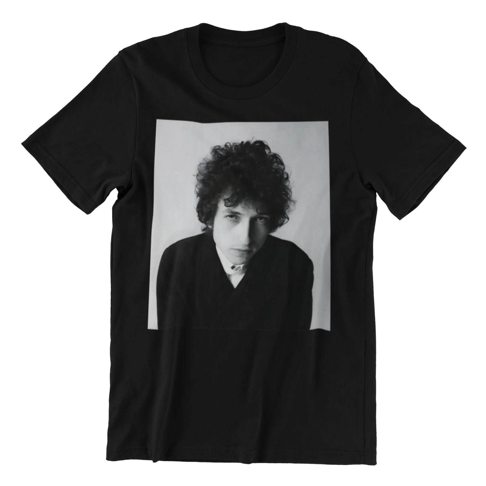 Bob Dylan Shirt Rock Band Tshirt Bob Dylan Poster Shirt Unisex Cotton Tee