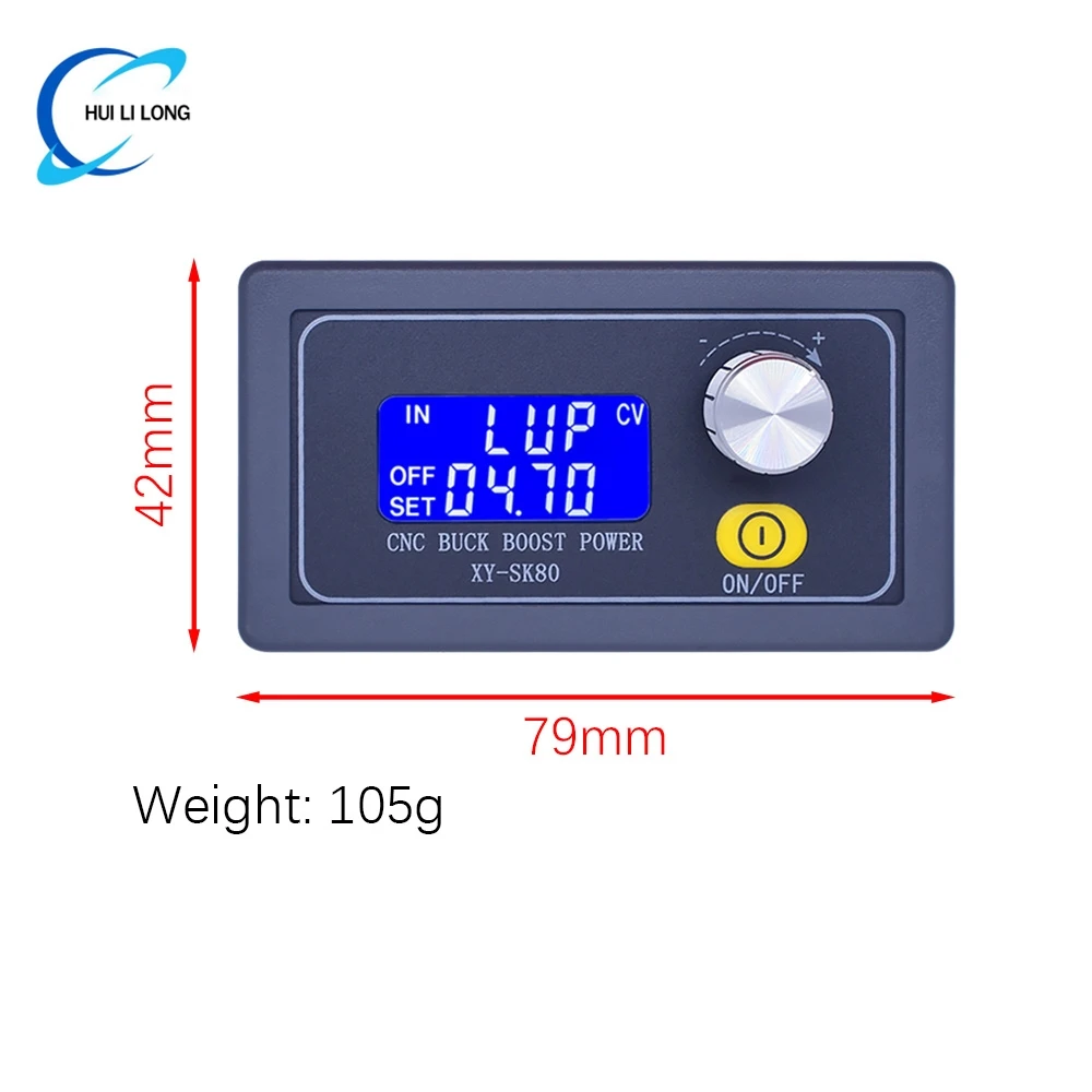 SK80 DC DC Buck Boost Converter CC CV 0,6-36V 5A Power Modul Einstellbar Geregelte Labor Netzteil variable 5V 12V 24V