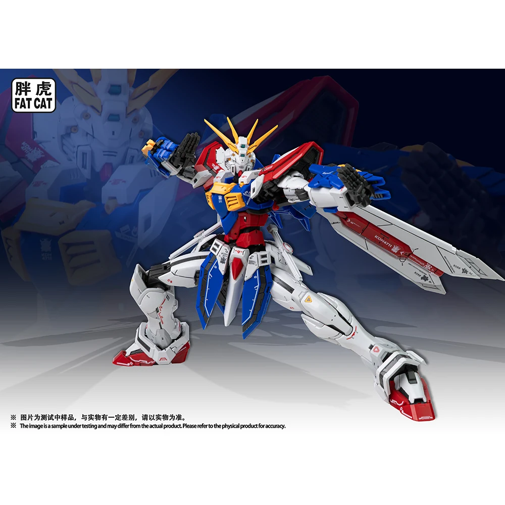 En Stock FAT CAT 1/100 II dieu échelle spéciale RG 1/144 Version agrandie assemblage modèle Kit figurine Robot modèle en plastique