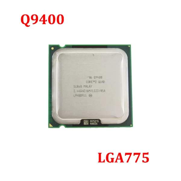 Free SHipping 100% Original Core 2 Q9400 CPU Processor 6M 2.66GHz 1333MHz LGA775