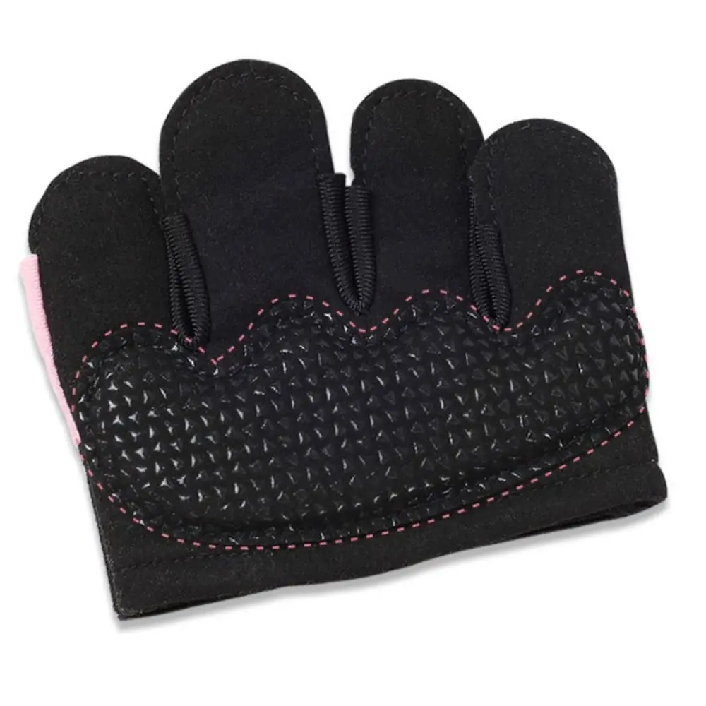 Thickened Mittens New Stretch Fabric Shockproof Palm Pad Non-Slip Hand Protector Weight Lifting Gloves Gym