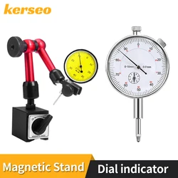 Dial Indicator Magnetic Stand Base Magnetic Holder Dial Bore Gauge Micrometer Measure Tools Hour Type Indicator Comparator Watch