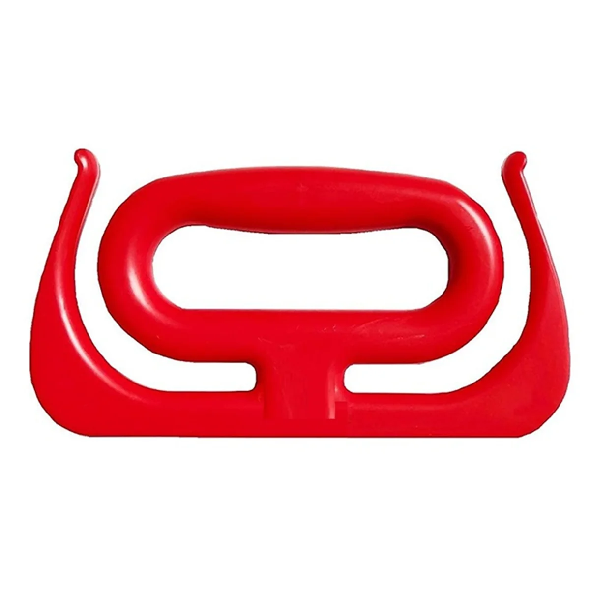 Grocery Bag Carrier Handle Holder - Multi Purpose - Carry Shopping Bags Propane Tanks 5-Gallon Buckets Paint Red 1Pcs