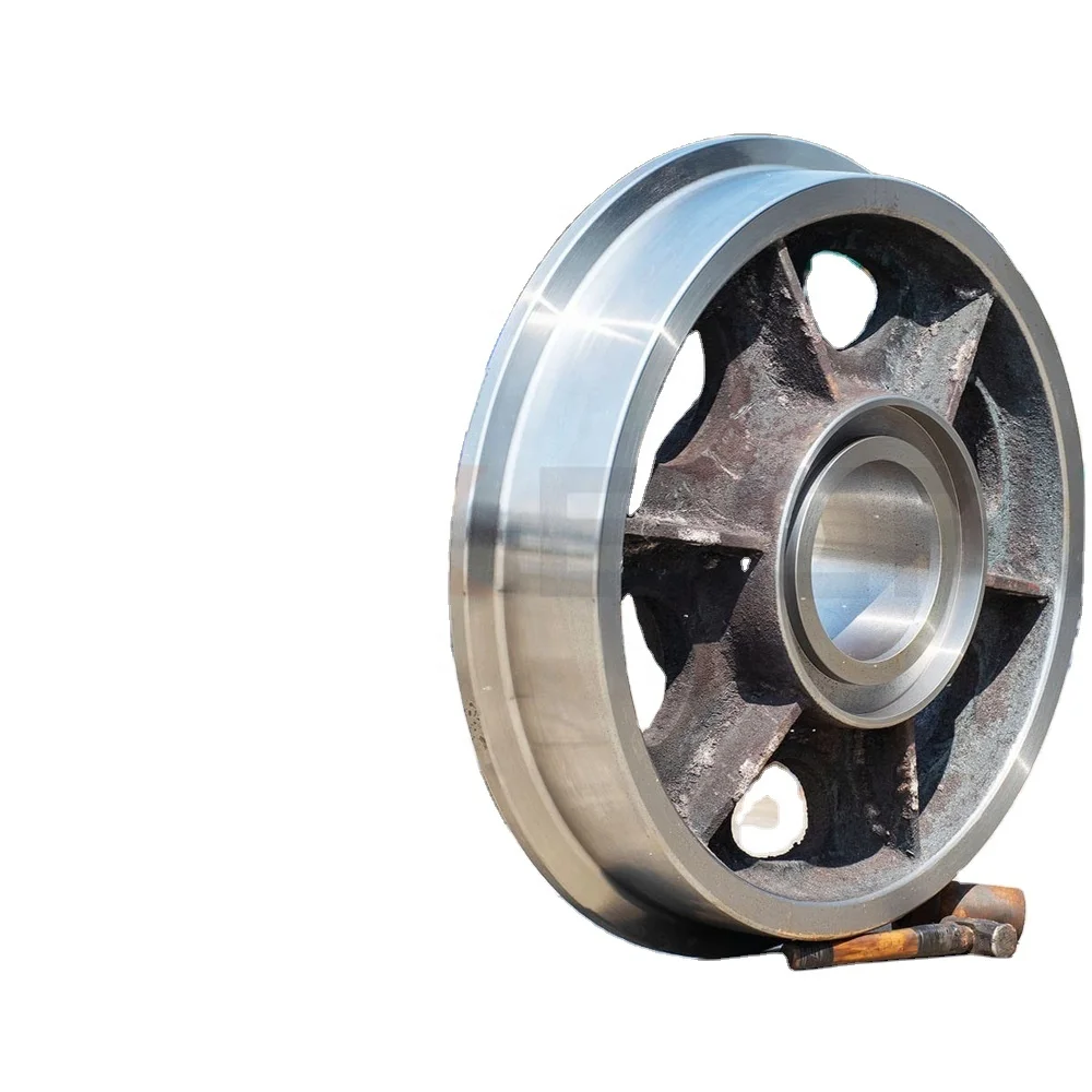 Railway Trolley Gantry Crane Wheels Steel Rim Forged Steel Crane Wheel Rc Crane Wheels