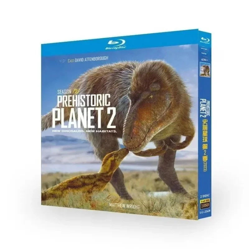 Prehistoric Planet Season 2 English Sub TV Series 2 Disc All Region Free Boxed