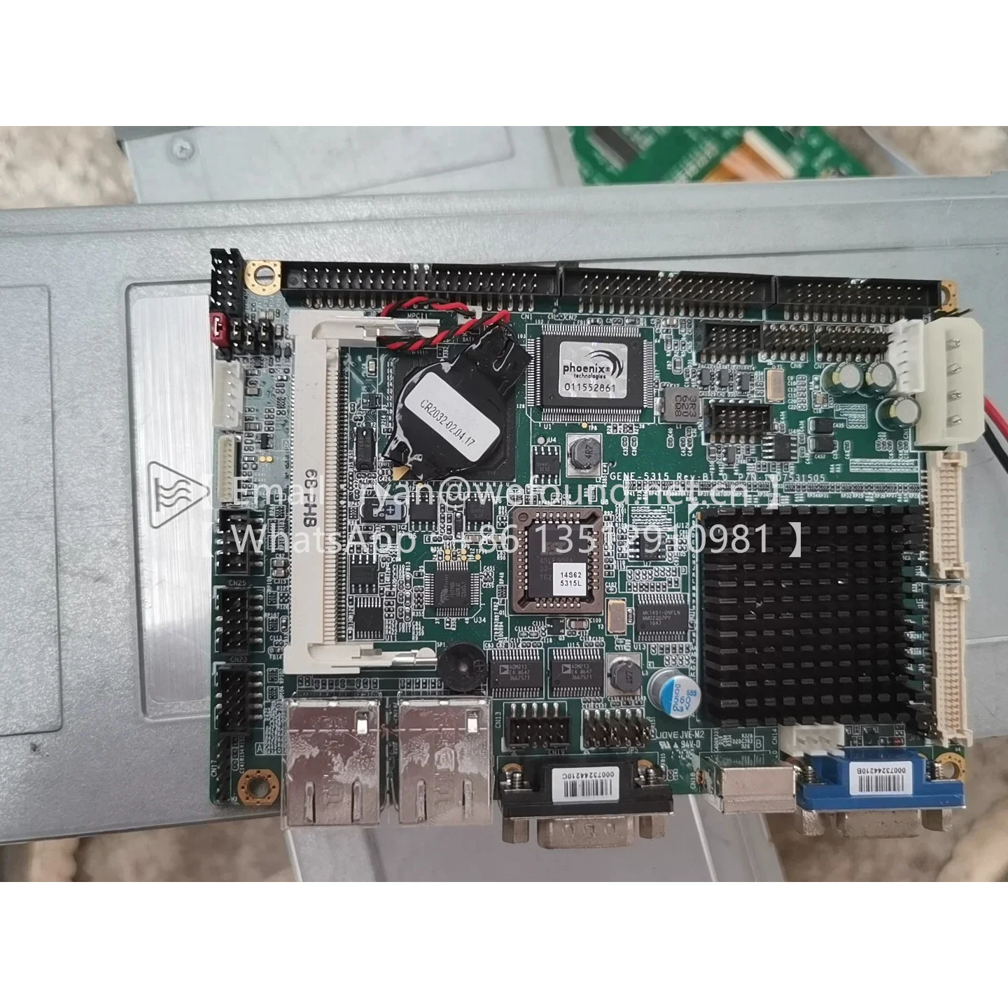 

GENE-5315 REV.B Встроенный одноплатный компьютер