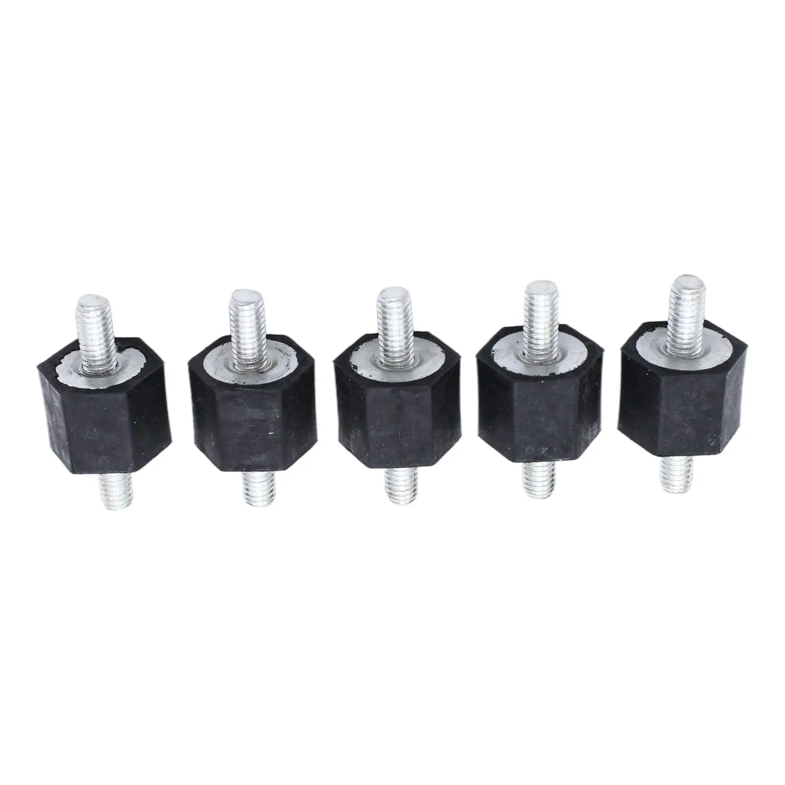 5x Rubber Mounts Shock Absorbers Isolator Mounts 191201256 for Golf MK2