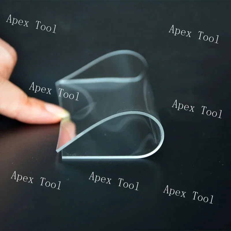 فيلم PDMS فيلم السيليكون العضوي عزل مسعور بولي ديميثيلسيلوكسان فيلم شفاف درجة الحرارة ومقاومة الطقس م