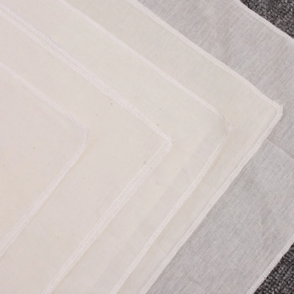 

A83I-8Pcs Cotton Cheese Tofu DIY Cloth Tofu Maker Soy Milk Wine Filter Cloth Kitchen Gadgets Baking Ferment Pastry Tools