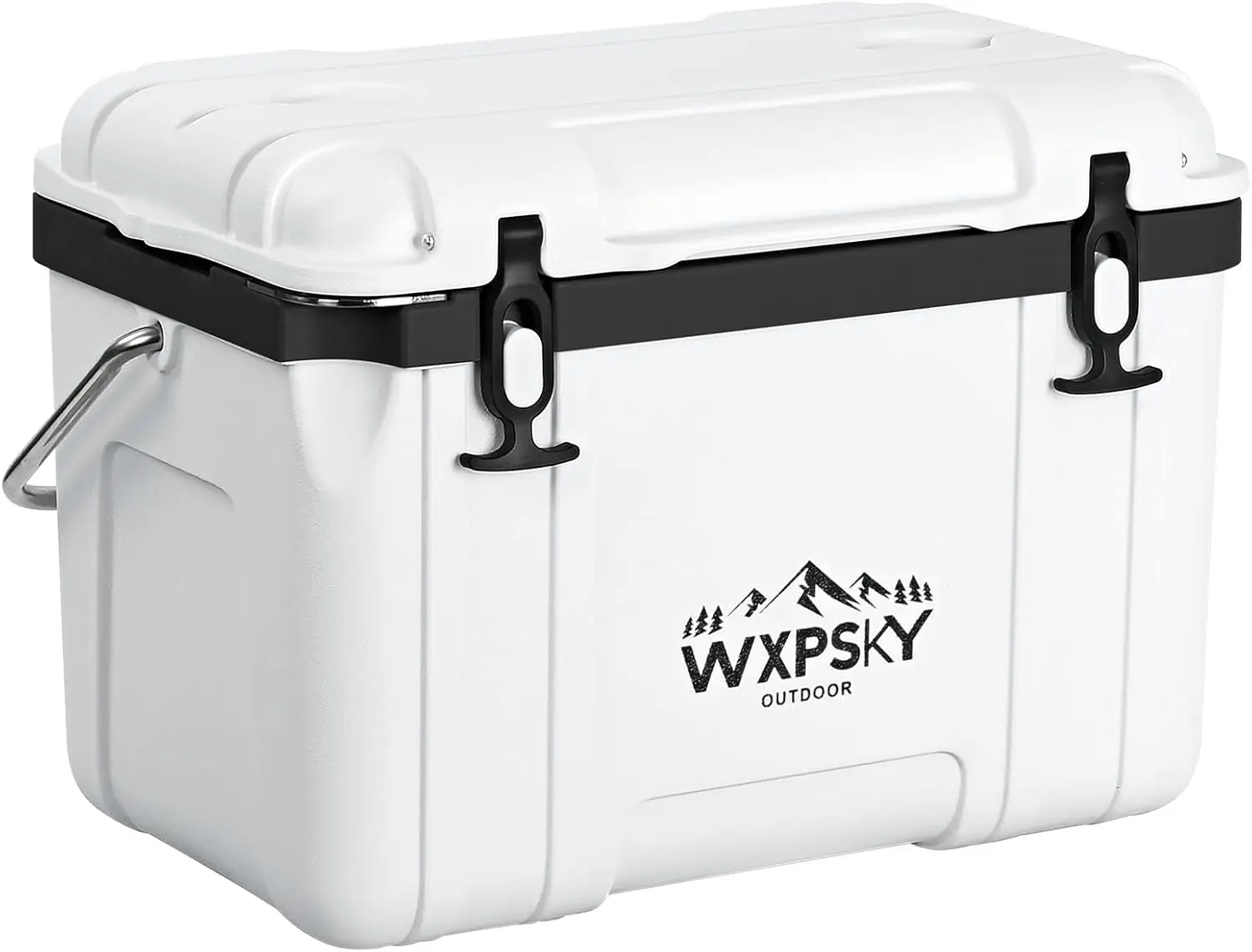 Cooler, 27Qt Hard Cooler with Heavy Duty Handles, Drain Outlet, Ice Retention to 3-5 Days, Insulated Ice Chest