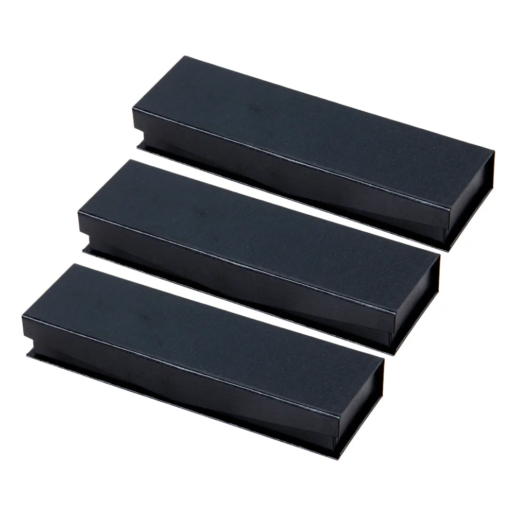 مجموعة أدوات مائدة مكونة من 3 قطع من أقلام الرصاص وحقيبة ظهر مدرسية سهلة الحمل وحقيبة تخزين تحافظ على نظافة باللون الأسود #2