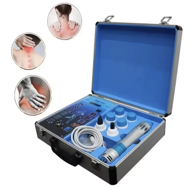 

7 Heads ED Treatment Pain Relief Lattice Ballistic Shock Wave Physiotherapy Tool and Body Health Shockwave Therapy Machine