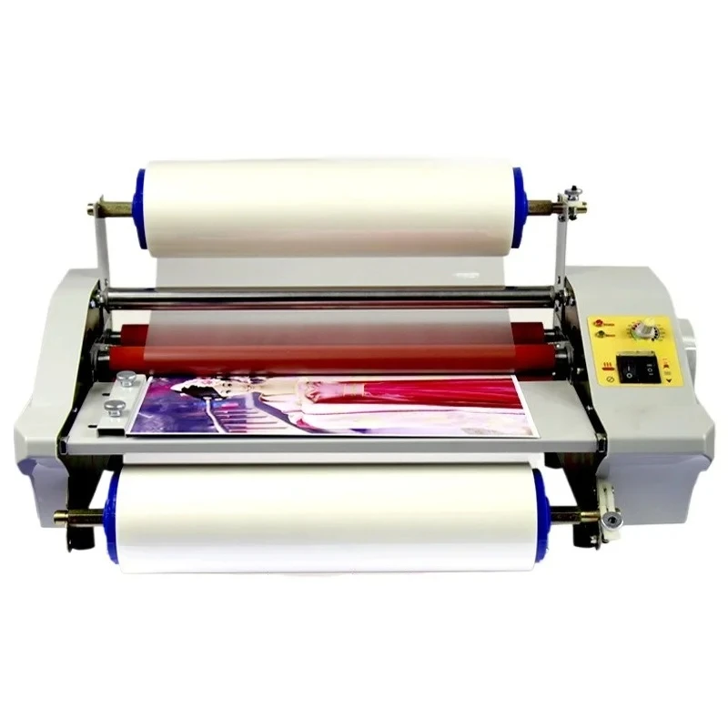 Professional Electric Laminator Single-Side Hot Laminating Cold Laminating for Photo Book and Labels