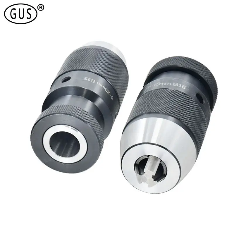 B10 B12 B16 B18 B22 Drill Chuck Lathe tool CNC drill machine milling Keyless Automatic self-tightening taper drill chuck adapter