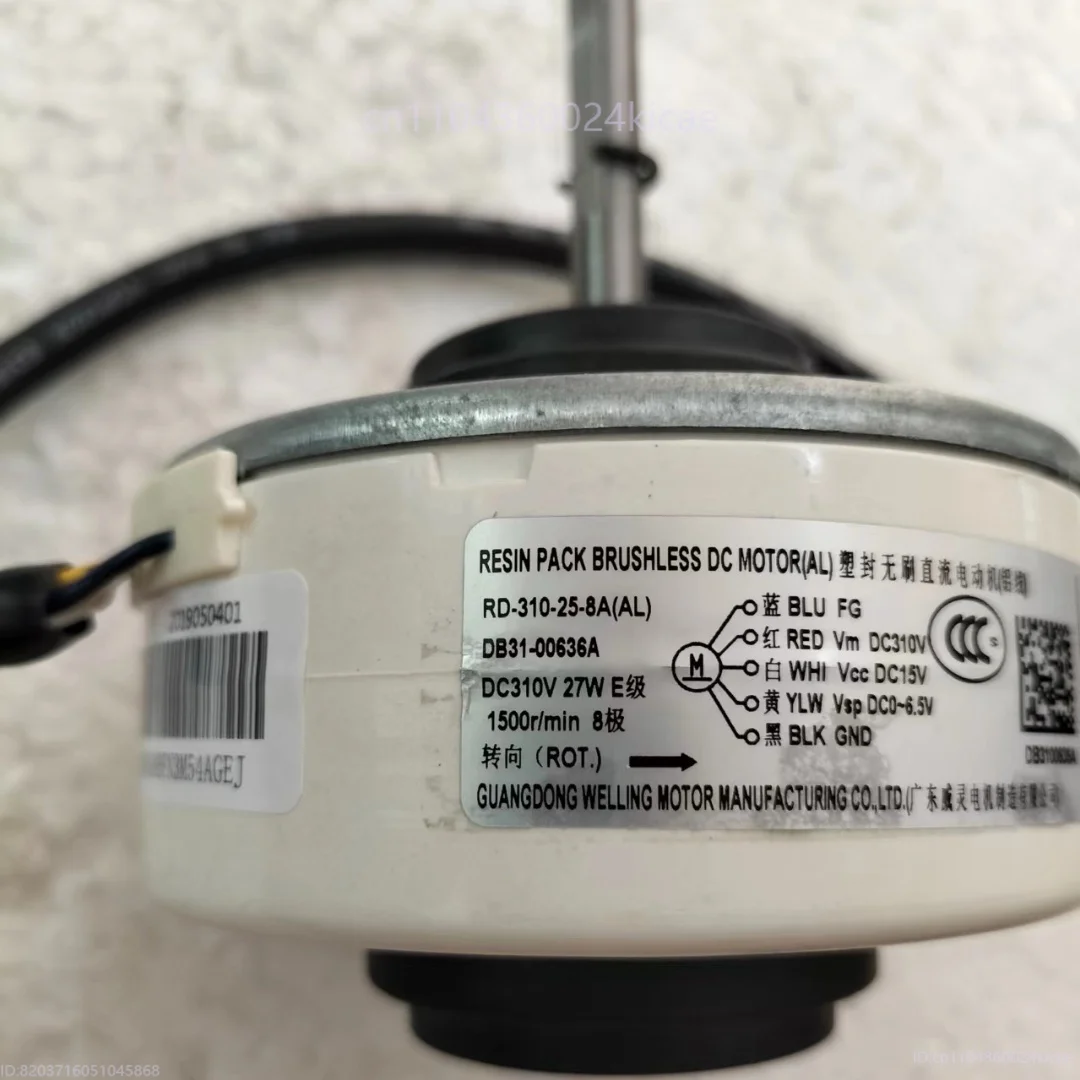 RD-310-25-8A(AL) DB31-00636A Air Conditioning Motor DC310V 27W Air Conditioning Brushless DC Fan Motor Replacement Parts