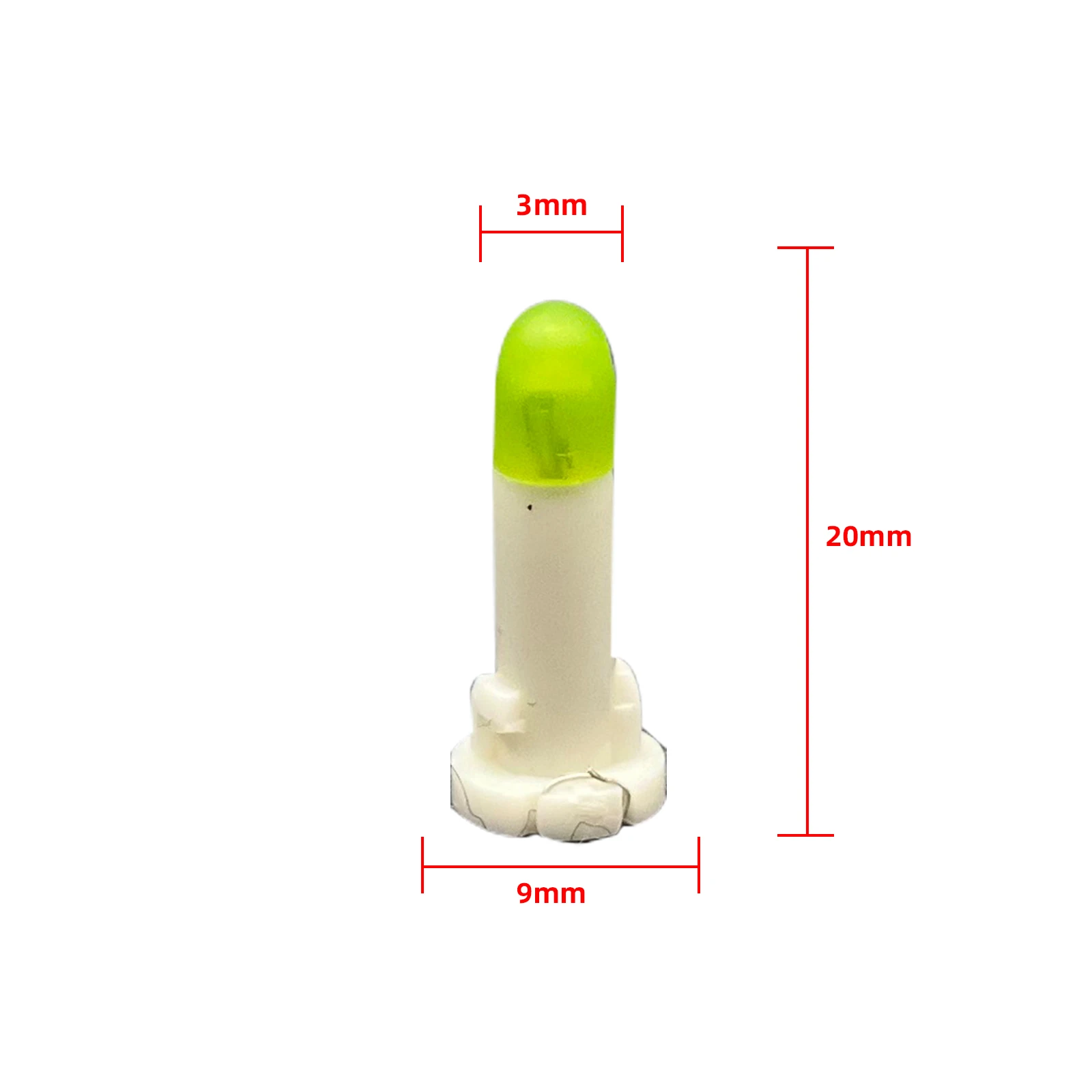 10 قطعة T3 لمبات مصابيح مجموعة لأودي VW لوحة القيادة أداة 12 فولت 1.2 واط #4