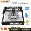 ACMER P1 10W レーザー彫刻機、CNC レーザー彫刻機、切断機、ハニカムパネル付き、木工ツール、作業エリア 400X400mm 1