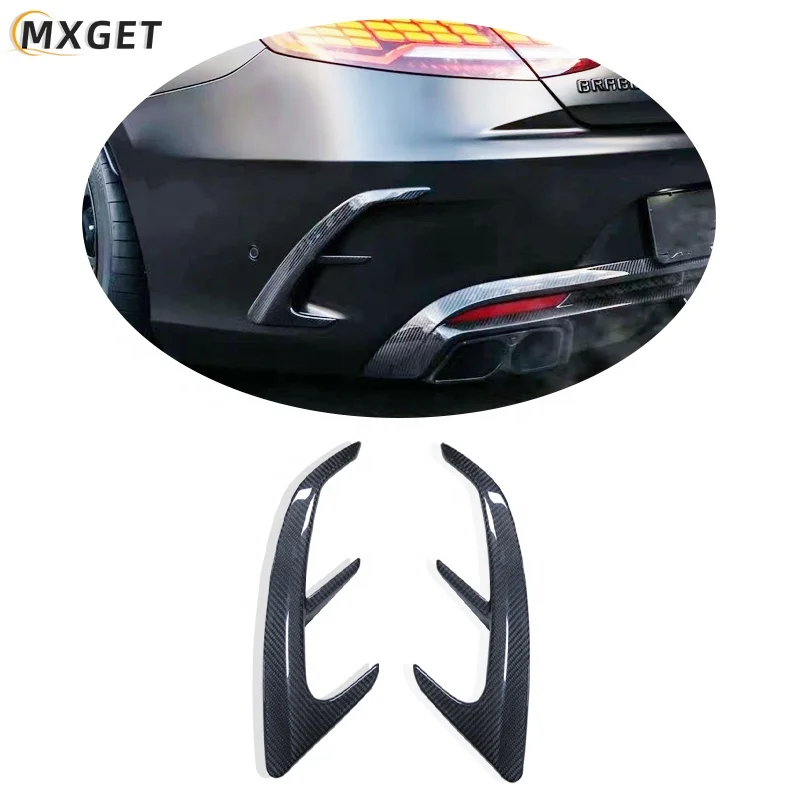 For S Class Coupe W217 C217carbon Fiber Car Bumper Exteriors Auto Parts Accessories Beard Canard