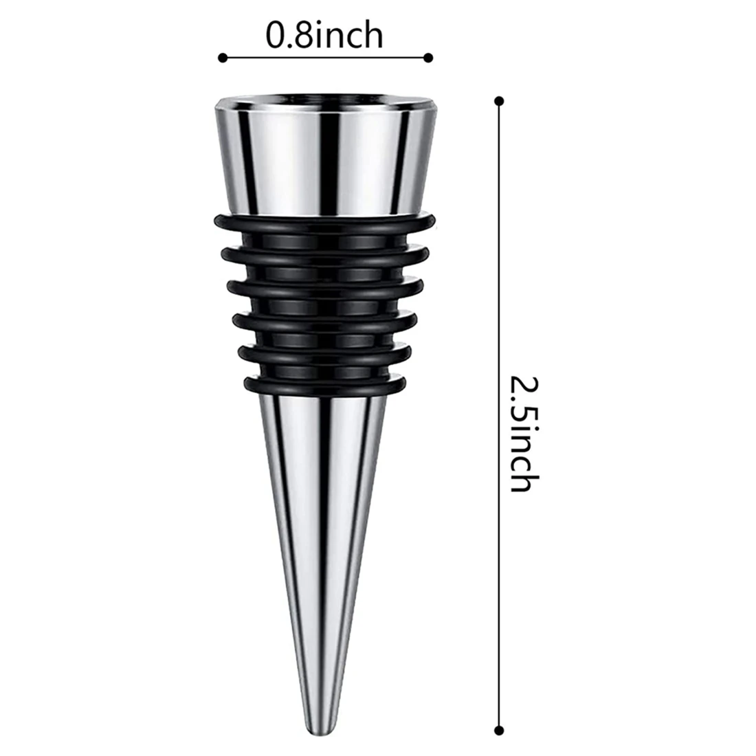 Wijnstop 10 Stuks Herbruikbare Flesstoppers Met Lekvrij Luchtdichte Diy Wijnkurk Voor Bar Vakantiefeest Houd Wijn Vers