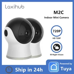 Wi-Fi мини-камера Laxihub, 720P, с датчиком движения и функцией ночного видения