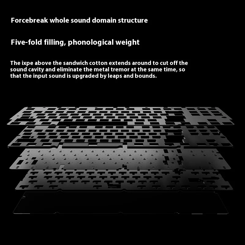 Pmo Aurora 80 Customizable Mechanical Keyboard Aluminum Wired Bluetooth 2.4g Gaming Keyboard Controller 87 Keys