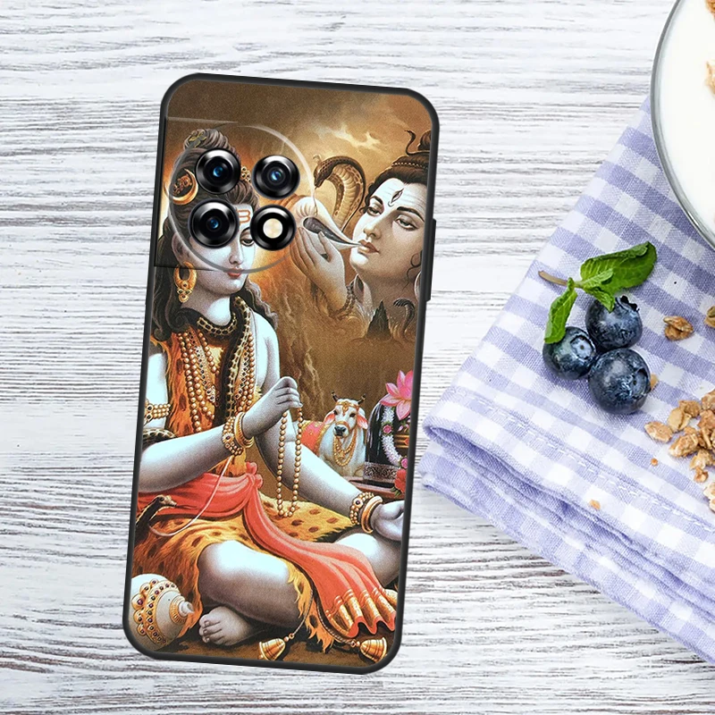 God Diety Hindu Ganesha Shiva For OnePlus 9 10 Pro 11 12 8T 9RT 10T 10R 12R OnePlus Nord 2 2T CE 3 Lite N10 N20 N200 Case