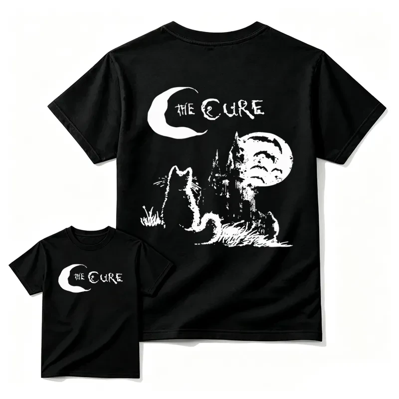 To Honor The Cure Band 90s Vintage T-shirt Casual Fashion T-shirt Suitable for Both Men and Women