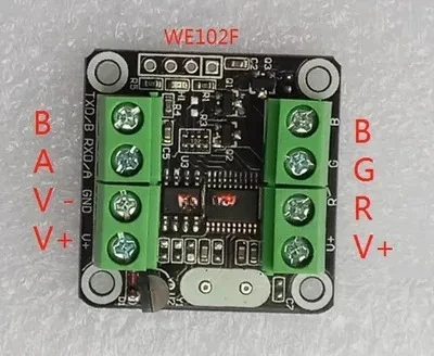 

Полноцветный MODBUS со светодиодной лампой RS485 с затемнением WS2811, контроллером RGB для трубопроводной лампы