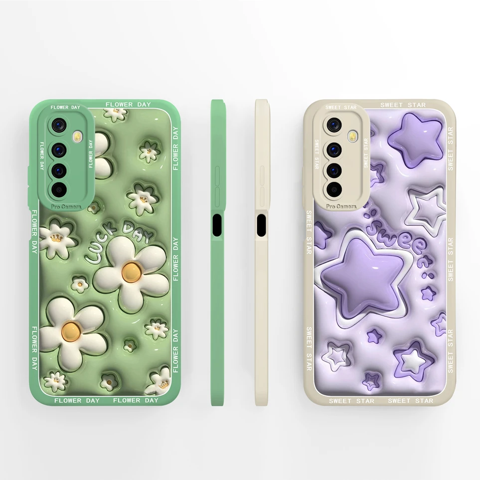 Pretty Case For OPPO Realme 6 6S 6Pro Landscape Painting Cases Soft Silicone Funda Comfortable Coques For Realme6 Pro 6s Cover